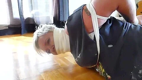 Gran Bound And Gagged