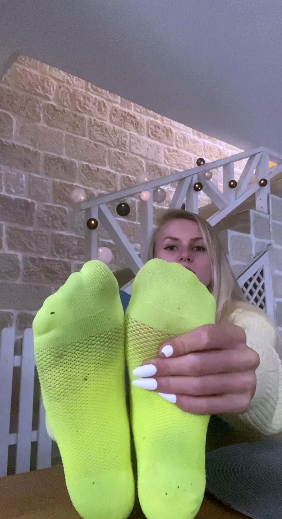 Blonde youngsters Foot Fetish