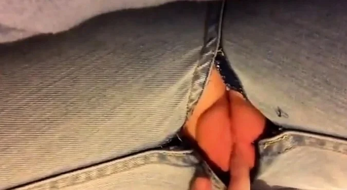 torn jeans