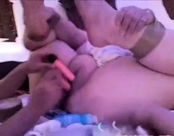 Chubby  Amateur Asian mature toy play