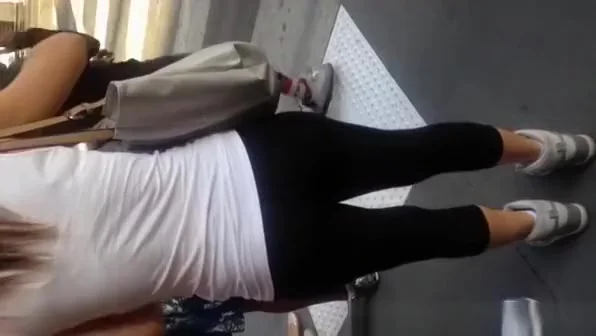 Nice ass and see through leggings