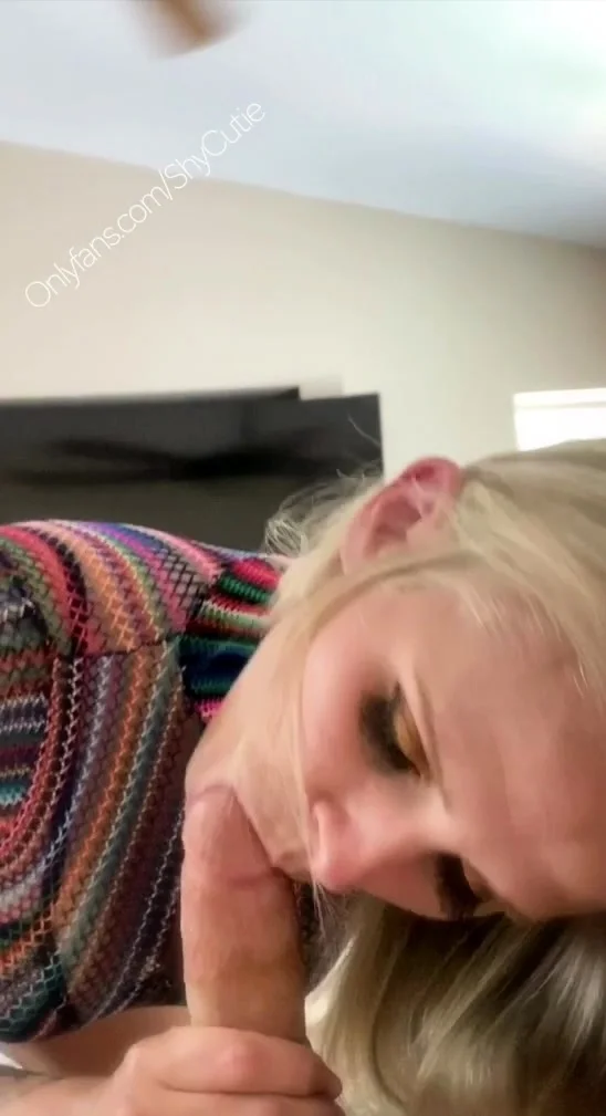 Blonde Blowjob MILF Craves Cock Big Time