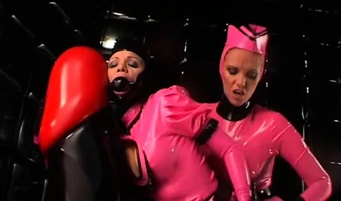 Brunette slave girl enjoys the harsh fetishes of a bdsm game