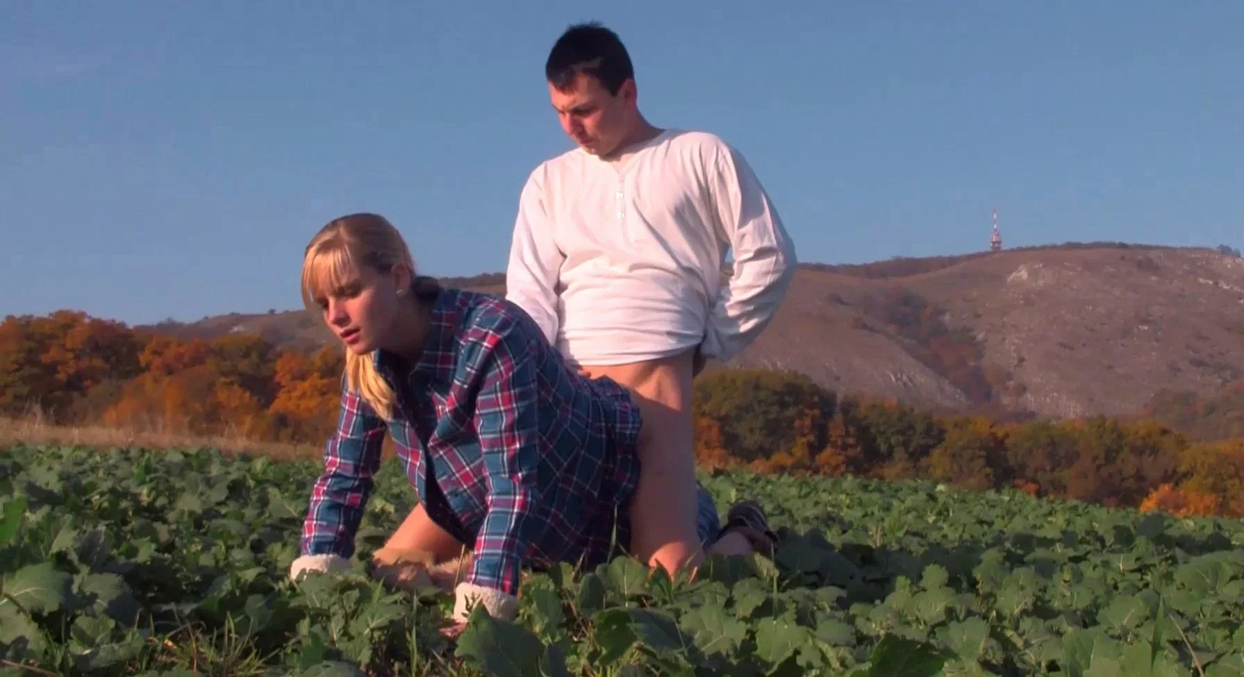 Marry Queen and Mad Max make love outdoors