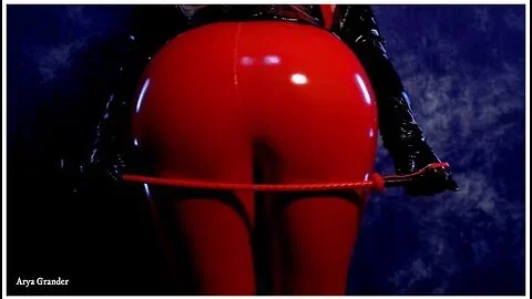 Hot Sexy Fetish Model Arya Grander In Pvc