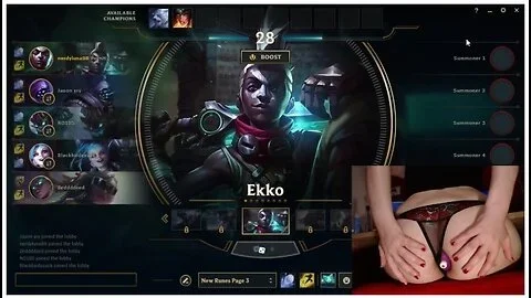 Gamer Girl In Giving The Vibrating Buttplug Another Chance League Of Legends #15 Luna
