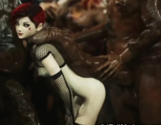 3D Girls vs Giants with Monsters Cocks!