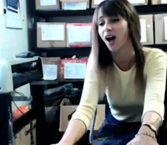 caught in the office