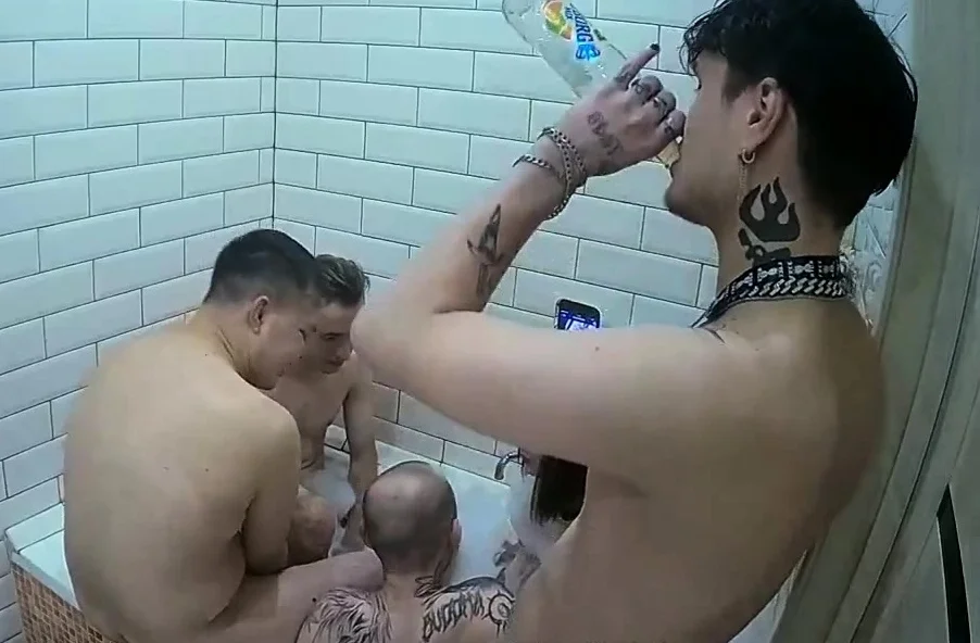 Amateur latin caught by hidden cam