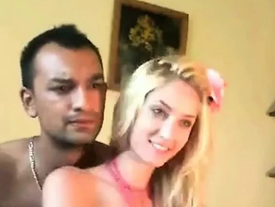 Blonde beauty and her shiek lover webcam sex