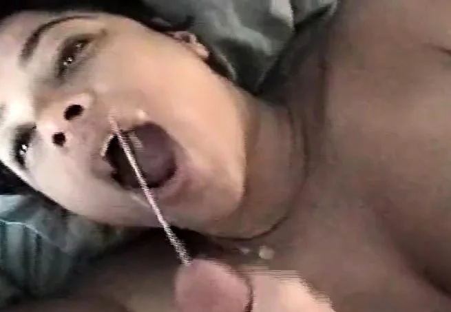girls spoonfed facial
