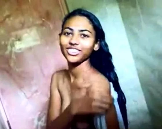 indian teen in shower with her bf