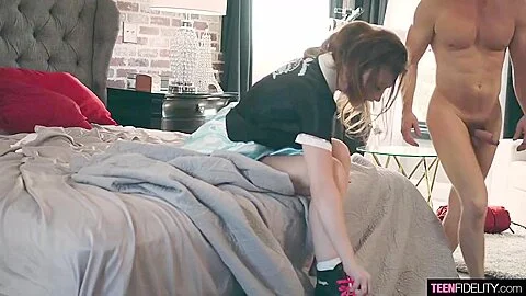 Danni Rivers was wearing a satin skirt while she was spreading her legs wide to get fucked