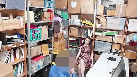 Thief Gets Hardfucked By Dirty Security Officer