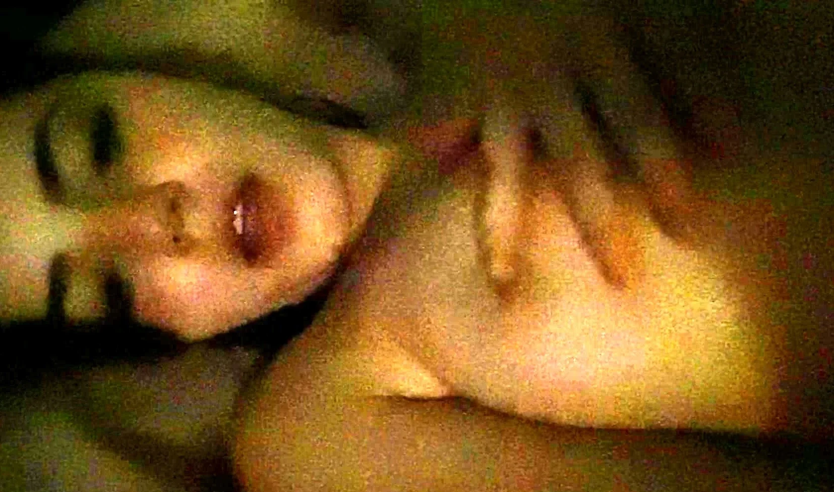 Sexy amateur teen with big boobs gives blowjob