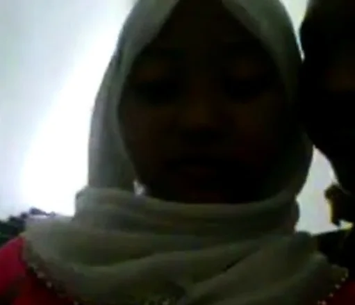 Malay Hijab girl in action