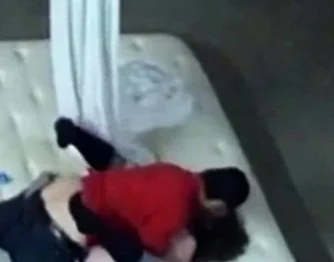 Asian shy man has his first experience with an American Girl