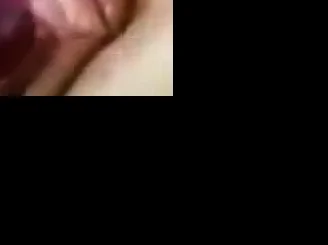 Masturbating creamy pussy
