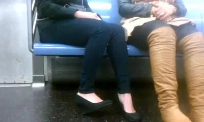 girl wearing wedges