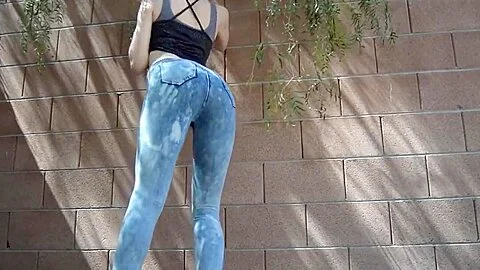 Throwback: the FIRST jeans fetish clip I ever made