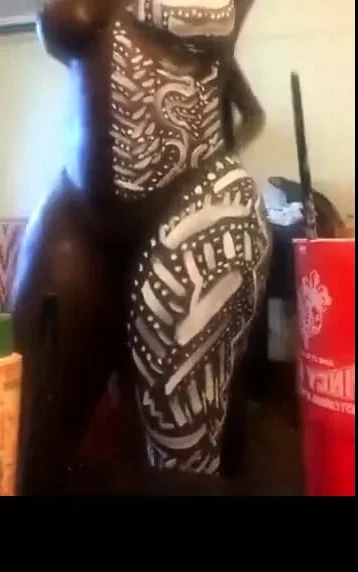 Amazing filthy African Goddess