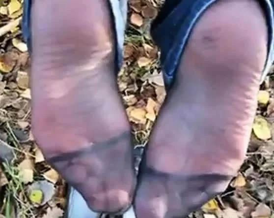 cum on german milf nylon soles
