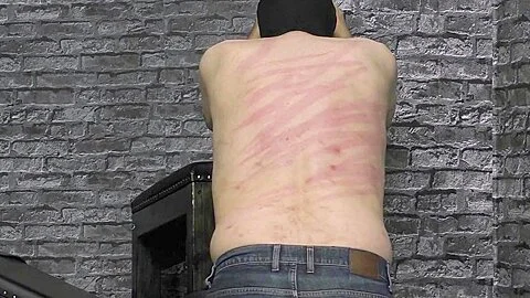 Mistress Ariel and Amanda Whipping a Slave Violently.