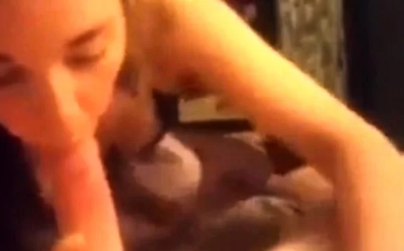 College girl sucks cock and wants facial