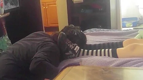 Pet Bitch Cleans Shoes and Worships Socks