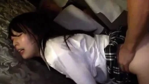 Japanese Teen In Uniform Banged Sideways