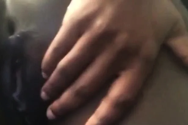 Ebony Creampied by White Cock