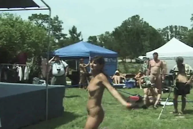 Sensual girls strip off their clothes and reveal their bodies on stage