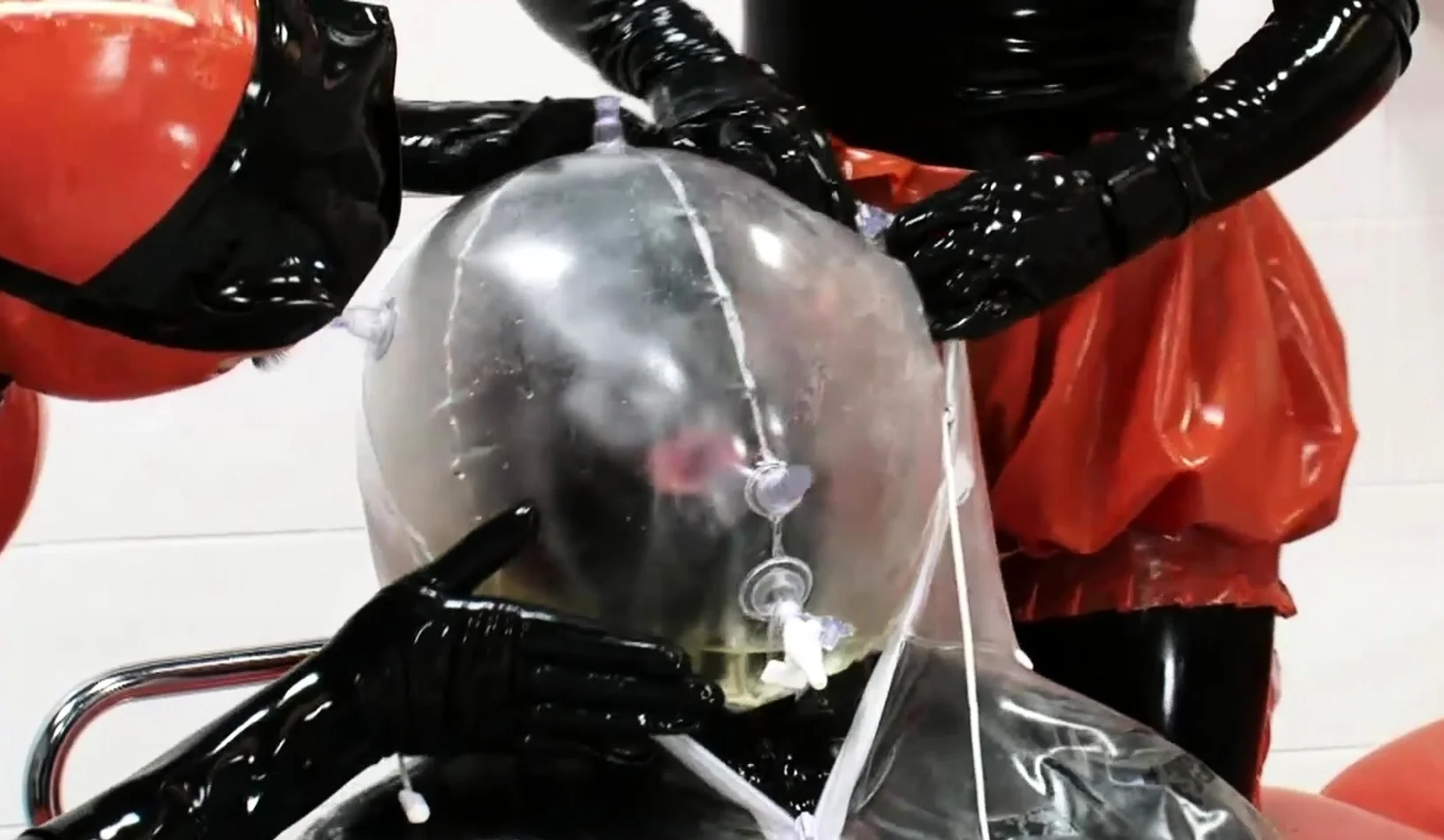 Fetish butt toying