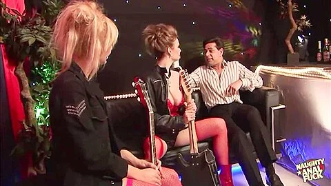 This Radio Host Loves His Two Female Rockstars And Their Assholes