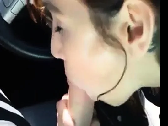 What a Blowjob! Hot Babe Blows In Car Public View!