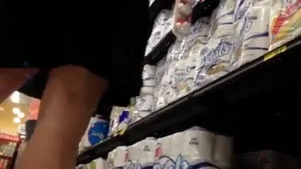 At the grocery store...