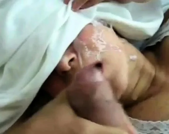 Shy Girl eats Cum
