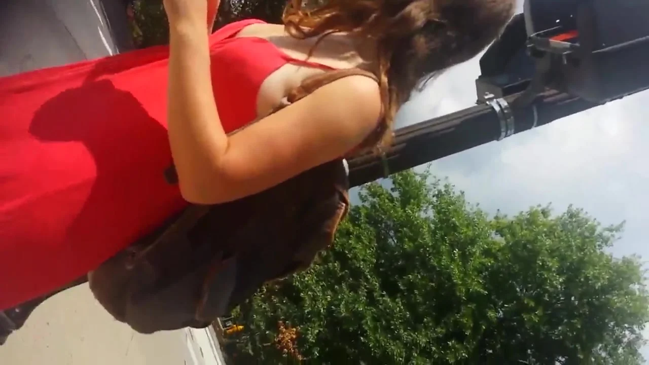 candid red dress
