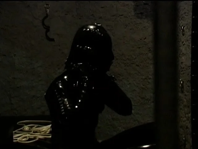 Mistress traps her slaves in tight and form fitting latex suits