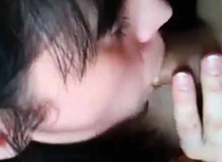 Russian whore Tanya sucked cock and swallowed