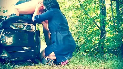 Rimjob In The Woods