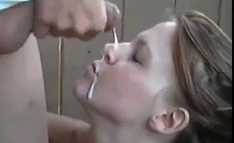 amateur cumface then eat it