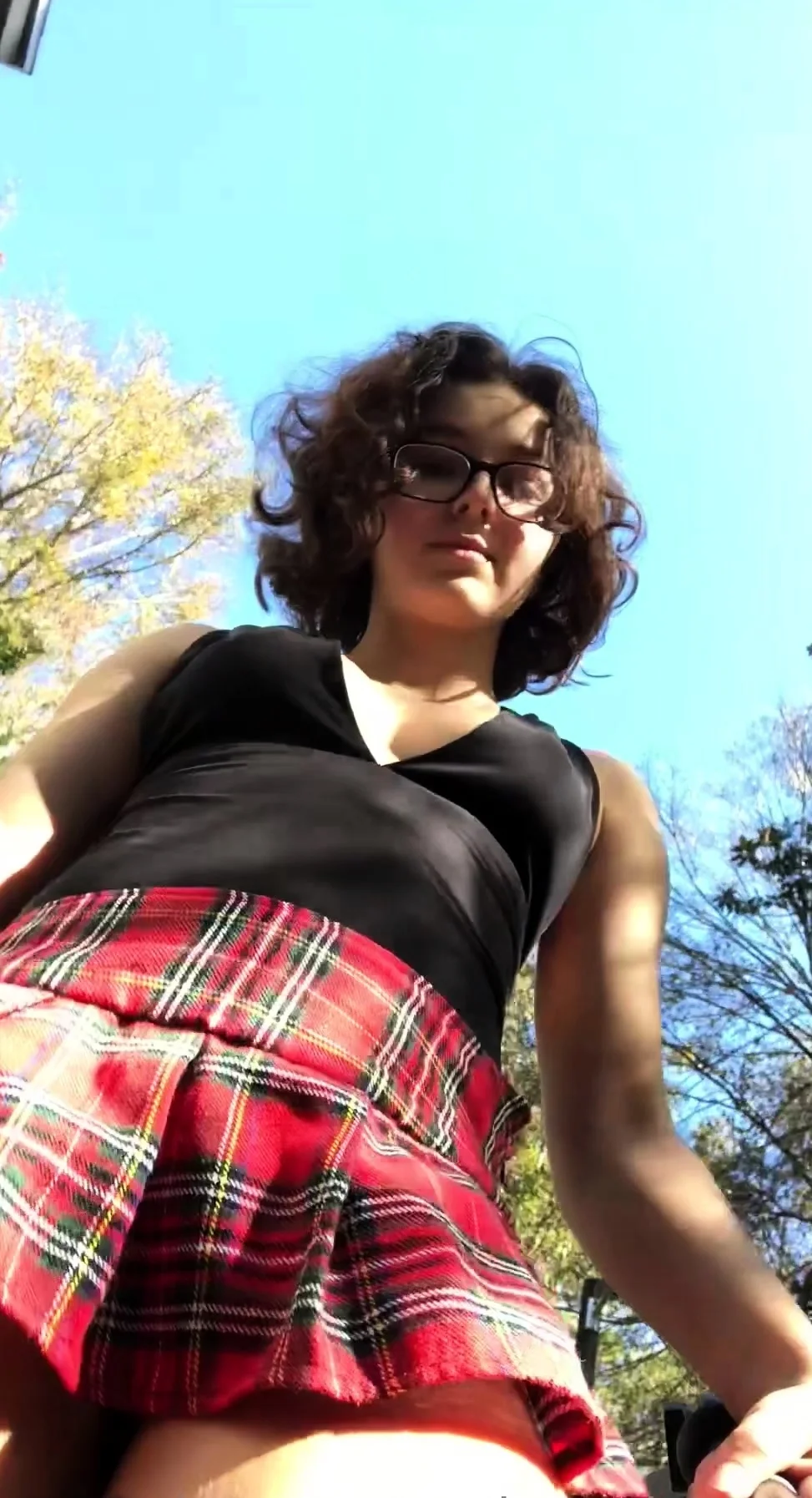 Fake agent fuck brunette amateur babe outdoor