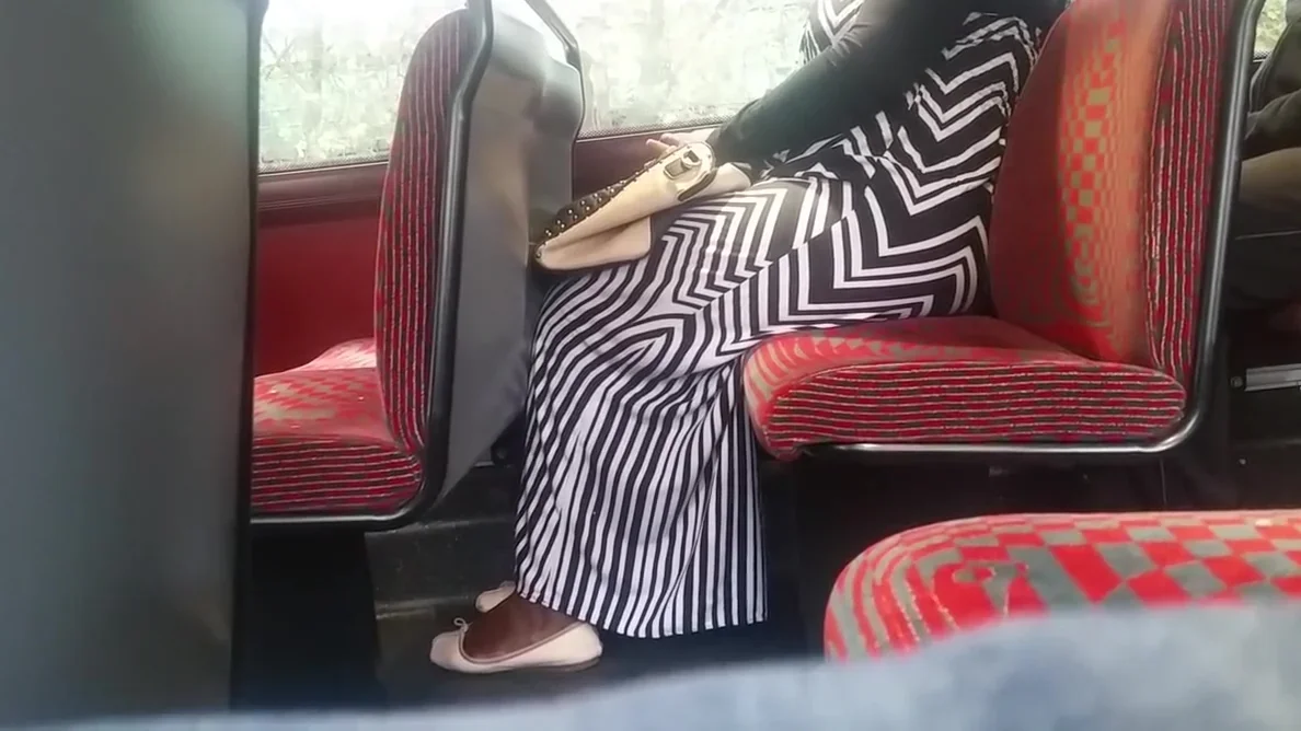 Big Booty Zebra Dress Candid Pt 2.