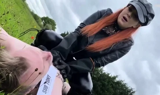 Sadistic Lucy - CBT with nettles - Mistress Roo