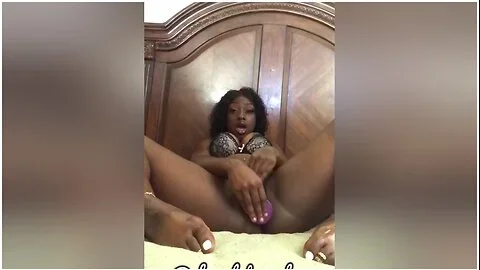 Quietly Admiring And Fucking My Chocolate Pussy
