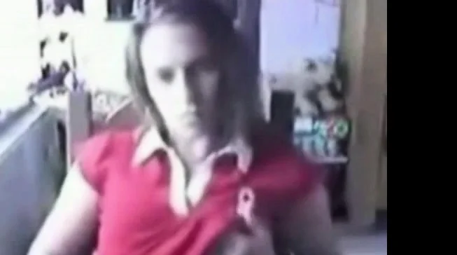 girl doing a striptease gets caught