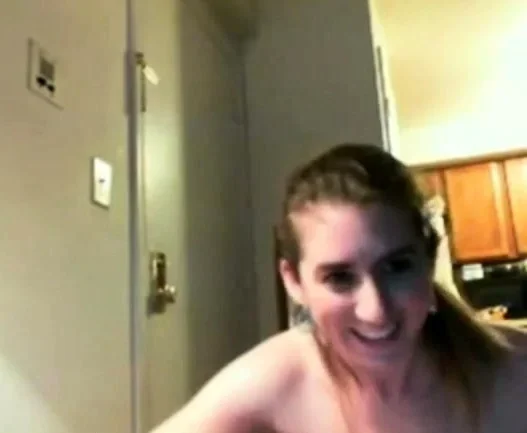Pizza delivery on webcam