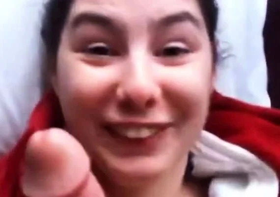 Shy girl gets facial