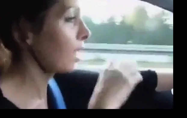 Handjob in car